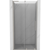 Mexen Velar L posuvné sprchové dvere 120 cm, priehľadné, brúsený nikel - 871-120-003-01-97