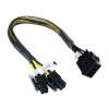 Akasa AK-CB8-8-EXT 8 Pin EPS12V predĺženie - 30 cm AK-CB8-8-EXT