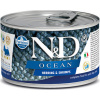 N&D GF DOG OCEAN Adult Herring & Shrimps Mini 140 g