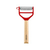 Drevená škrabka Opinel T-Duo, červená, 002433
