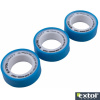 EXTOL® Craft Páska těsnící teflonová WRAS 12×0,075 mm × 10 m, 3 ks 47530