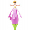 Teddies Vysúvacia víla, plastová bábika 17 cm, rôzne varianty, 4 ks v balení, v krabici 8x24x6 cm