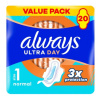 Always Ultra Day Normal hygienické vložky 20 ks