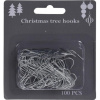 Vianočné háčiky na stromček 100 ks