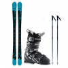 ROSSIGNOL Lyže Experience 74 xpress + xpress 10 GW + Lyžiarky Allspeed 80 + Palice Tactic grey/blk