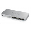 Zyxel GS1008HP 8-port Desktop Gigabit PoE Switch, 8x PoE+ GbE, PoE 60W GS1008HP-EU0101F