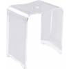 RIDDER - TRENDY kúpeľňová stolička 40x48x27,5cm, číra A211100