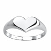 Nefertitis 19247 Strieborný prsteň dámsky SRDCE NF57695 - 54 mm (US 7), 1,68 g