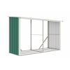 Prístrešok na drevo G21 WOH 682 - 302 x 119 cm, zelený