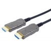 PREMIUMCORD Ultra vysokorýchlostné HDMI 2.1 optický kábel 8K@60Hz, pozlátený 15 m kphdm21x15 PremiumCord