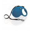 Vodítko Flexi New Classic L opasok 5m/50kg modrá