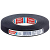 Lepiaca páska, spevnená textilom, 19 mm x 50 m, TESA Extra Power, čierna
