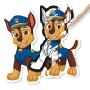 Kreatívny set vyškrabávania magnetov Paw Patrol/Tlapková Patrola 10 kusov + 2 perá