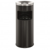 Durable Kôš s popolníkom 17 ℓ čiierny