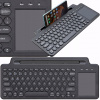 Membránová bezdrôtová Bluetooth klávesnica Slim Smart TV s Touchpadom