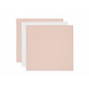 JOLLEIN Plienky 3 ks 70x70 cm Twinkling Wild Rose