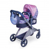 DeCuevas DeCuevas 81776 Skladací kočík pre bábiky 3 v 1 s taškou Magic Bubble 2024 - 73 cm MA6-81776
