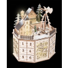 small foot Adventný kalendár s vianočnou pyramídou