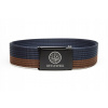 Opasok - Betlewski Brown Belt, čierna, námornícka modrá - Unisex Product (Betlewski Parciany Navy Blue Belt s prackou)