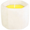 Sviečka Citronella, 85 g, cement, 90x75 mm