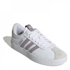 adidas VL Court 3.0 Low Skateboarding Shoes Womens Ftwr White/Pre 7 (40.7)