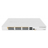 MIKROTIK RouterBOARD Cloud Router Switch CRS328-24P-4S+RM + L5 (800MHz; 512MB RAM; 24x GLAN POE; 4x SFP+) rack