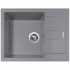 Granitový drez Sinks AMANDA 650 NANO Nanogrey