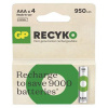GP AAA ReCyko 950 mAh, nabíjecí (HR03) , 4 ks 1032124090 GP Batteries