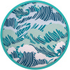 Plovúci lietajúci tanier Waboba Flobo - blue ocean waves uni
