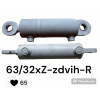 Hydraulický valec HM1.2 63/32x200-R Zdvih-Výsuv: 200, Vnút.Ø valca D:: 63, Ø piestnej tyče d:: 32