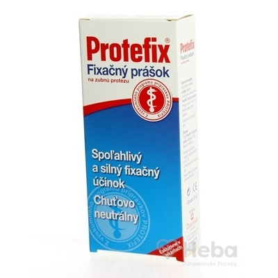 Protefix Fixačný prášok na zubnú protézu 1x50 g