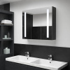 zahrada-XL LED kúpeľňová zrkadlová skrinka 89x14x62 cm 325544