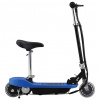 zahrada-XL Elektrická kolobežka so sedadlom 120 W, modrá 91957