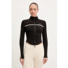 Guess dámska mikina na zips JASMINE V6GQ04.K2911 čierna XL