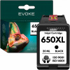 Atrament EVOKE Tusz HP 650 czarny XL CZ101AE zamiennik pre HP čierny (black)