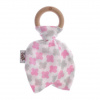 Kikko Hryzátko Lístky Baby Pink Cross