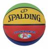 Basketbalová lopta Spalding Rookie Gear Leather multicolor veľkosť 5