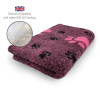 DRYBED Premium Vet Bed Big Paw fuchsia 150 x 100 cm