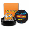PAC-MAN - 1 OZ 2022 NIUE - STRIEBORNÁ ZBERATEĽSKÁ KOLOROVANÁ PROOF MINCA V TVARE PAC-MAN DUCHA + BOX CLYDE ks