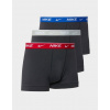 Nike Trenky Trunk 3Pk Cierna EUR M