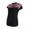 SENSOR MERINO IMPRESS dámské triko kr.rukáv černá/camo 21100007-01