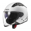 LS2 OF600 COPTER II SOLID Gloss White