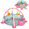 ECOTOYS vzdelávacia deka 3v1 Sovička + 30 loptičiek