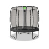 EXIT TOYS Exit Allure Premium trampolína s ochrannou sieťou priemer 253 cm, čierna farba, NOVINKA