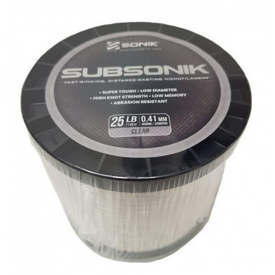 Vlasec Sonik Subsonik Clear 3000m 0,28mm/12lb