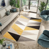 Moderný koberec s trojuholníkovým vzorom, TAP__36321/37224 FIESTA-133x190 133x190cm