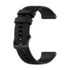 SES Silikónový remienok pre chytré hodinky Garmin Vivoactive 5 - čierny 17125