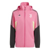 adidas Juventus Condivo 22 Rain Jacket Mens Purple XS