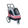 Kočík pre psov PetStro AVENTURA - SAFARI do 30 kg (DRY ROSE - šedá) BCL