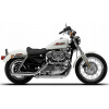 Nálepky FOOQS na motocykel PRE HARLEY DAVIDSON HUGGER 883 1998-2001 BIELA